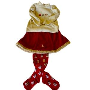 Adorable Deux par deux winter set, size 5